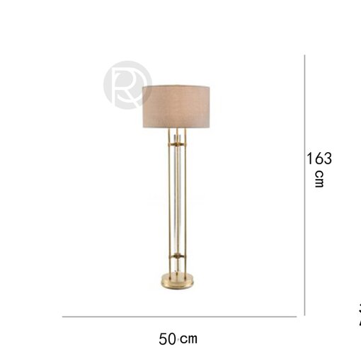 Designer floor lamp SINISTRA by Romatti