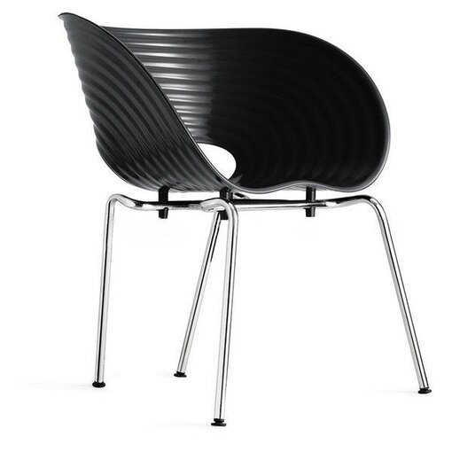 Tom Vac Designer Chair Black