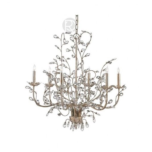 CRYSTAL BUD chandelier by Currey & Company