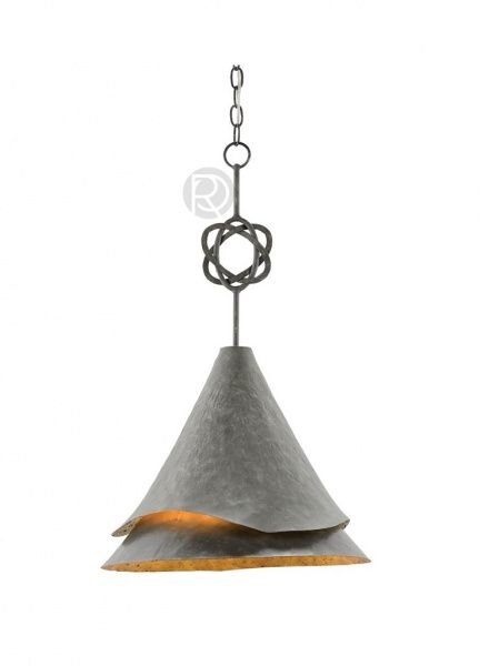 Hanging lamp HANAUSUBUBI by Currey & Company