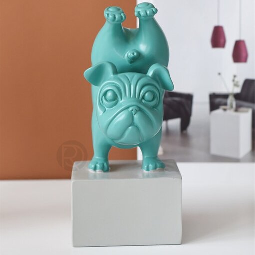 Designer figurine YOGA DOG by Romatti