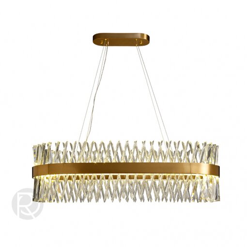 Designer chandelier RECINTO LONG by Romatti