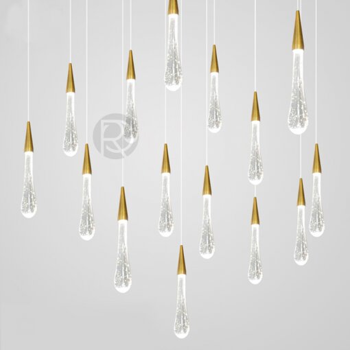 Designer pendant lamp THE POUR LIGHTS BUBBLE by Romatti
