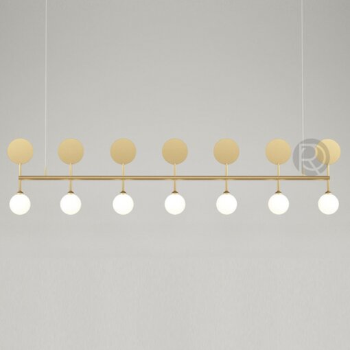 Hanging lamp ROW by Atelier Areti