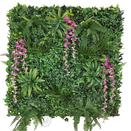 Artificial panel SWEET PEAS by Green Walls