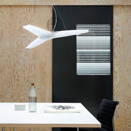 Hanging lamp AIRCON by Luceplan