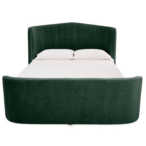 Double Bed 180x200 green Clio Panel