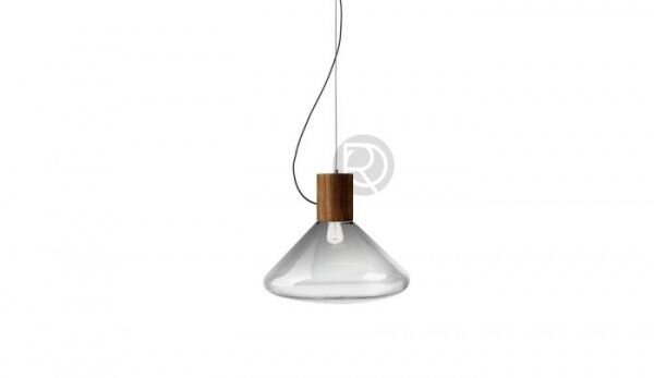 Hanging lamp MUFFINS WOOD by Brokis