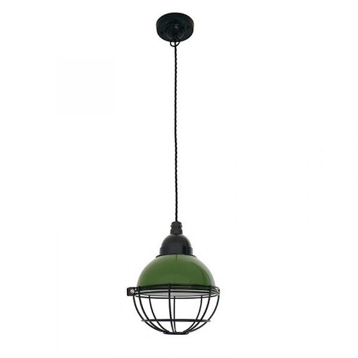 Hanging lamp Faro Claire green 62803