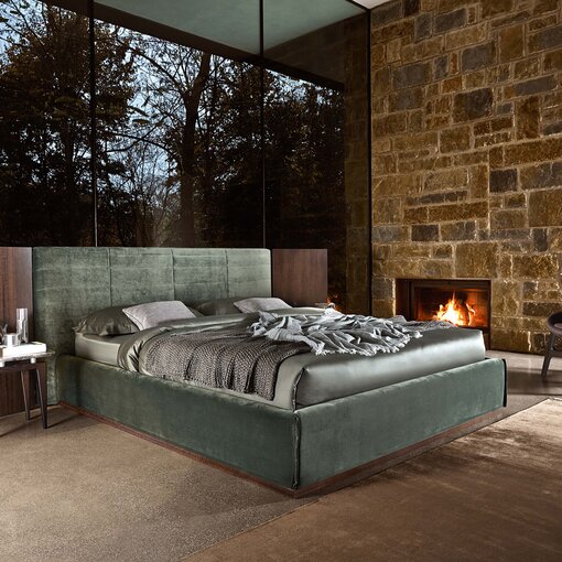 Double bed Grandangolo by Ditre Italia