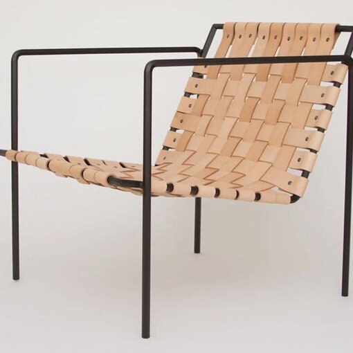 LEATHER BERJER chair by Romatti