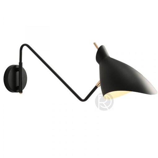 Wall lamp (Sconce) BLACK ROCKER by Romatti