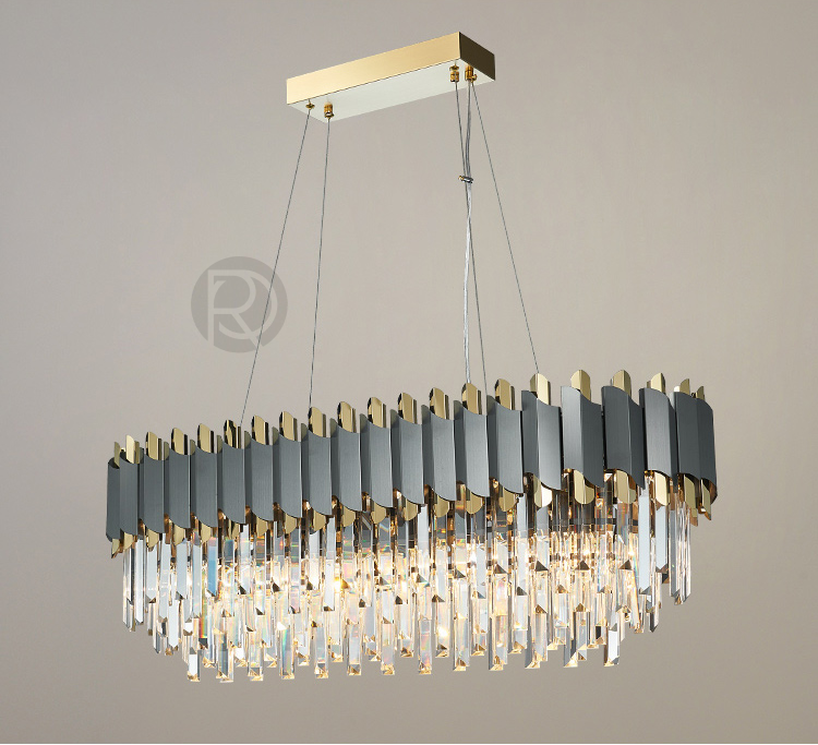 Designer chandelier ERANTOS LONG by Romatti