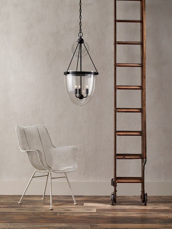 OVOLO chandelier by Currey & Company