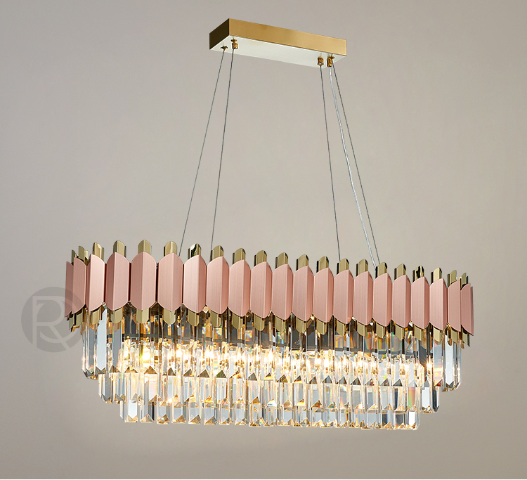 Designer chandelier LASNA LONG by Romatti