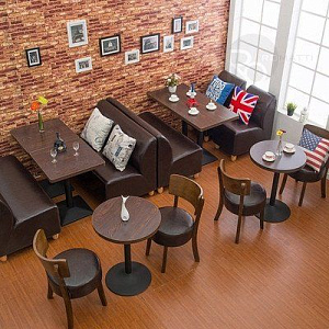 Designer tables for cafes and restaurants